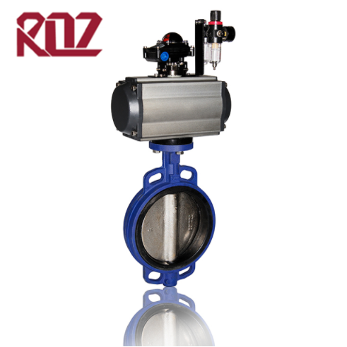 氣動對夾蝶閥(圖1)